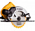 Дисковая ручная пила DEWALT DWE550