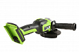 Аккумуляторная УШМ Greenworks GD24AG, 24V, бесщеточная, без АКБ и ЗУ