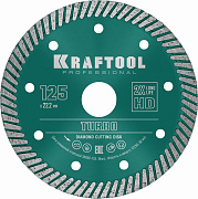 Алмазный диск KRAFTOOL Turbo 125 мм (36682-125)